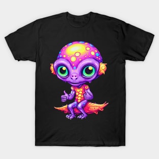 Good Job Purple Alien T-Shirt